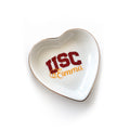 Personalized College Heart Jewelry Dish